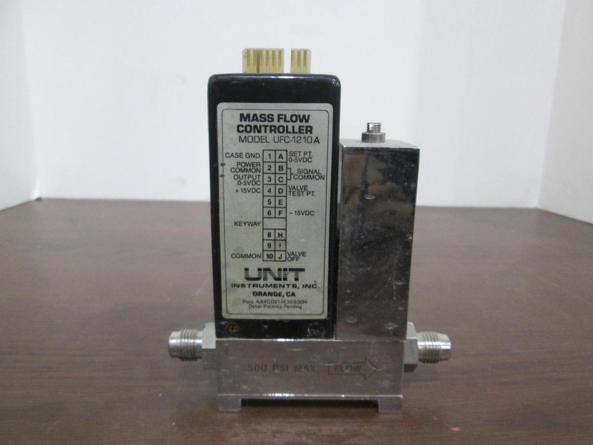 Used Unit, UFC-1210A, 20 SLM, H2, Mass Flow Controller, 1/4" Port, Used