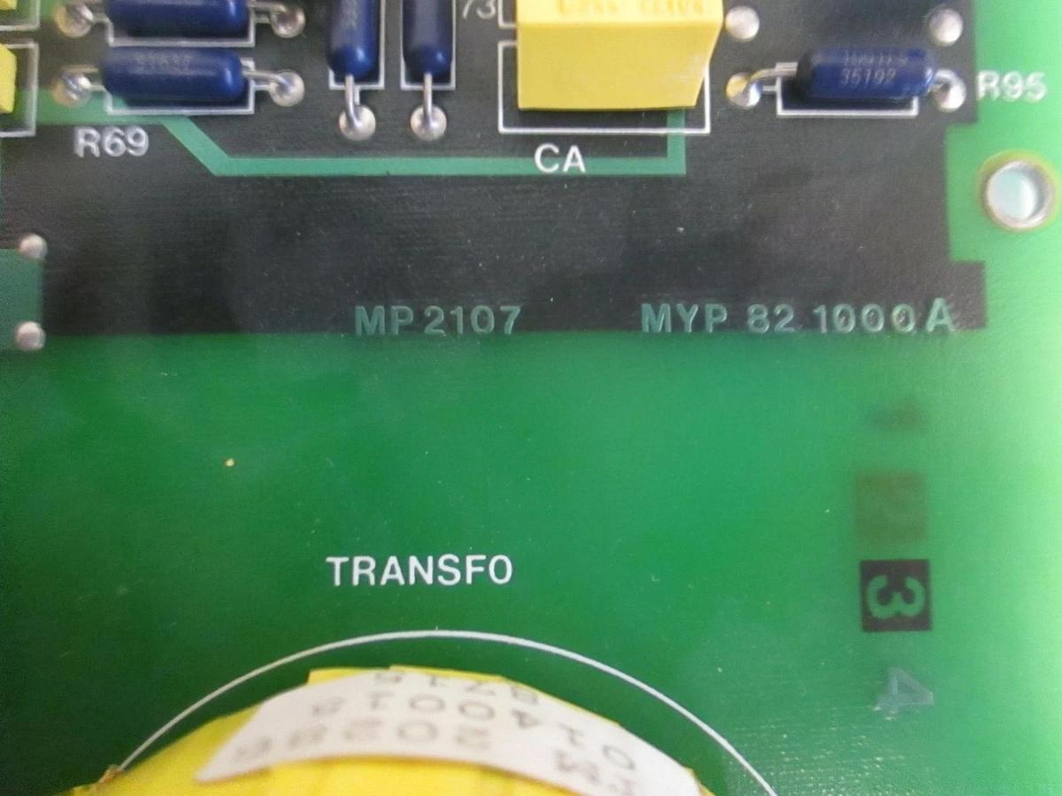 Used Semy Engineering 3 zone R type TC amplifier MYP 821000A Board