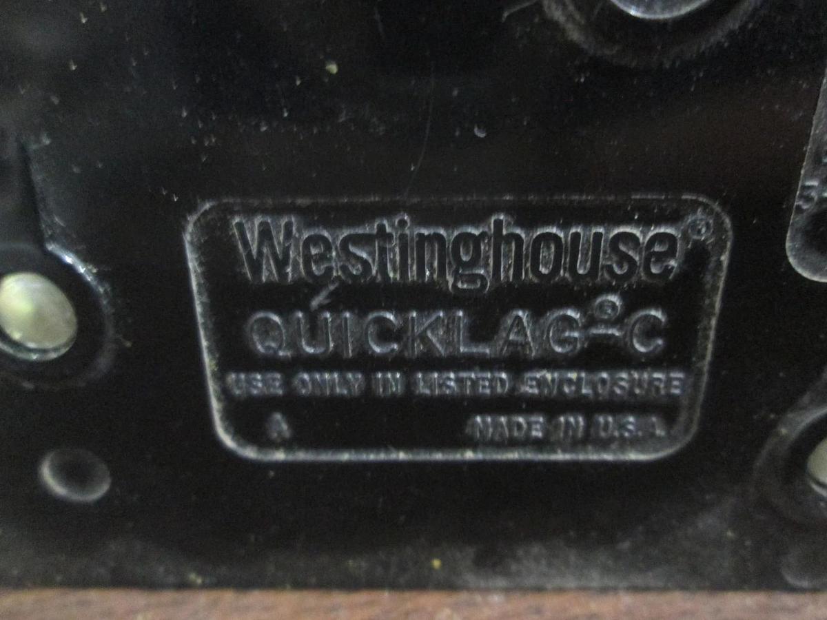 Used Westinghouse, CU-AL, Single Pole Circuit Breaker, 15A, Used, Lot of 3