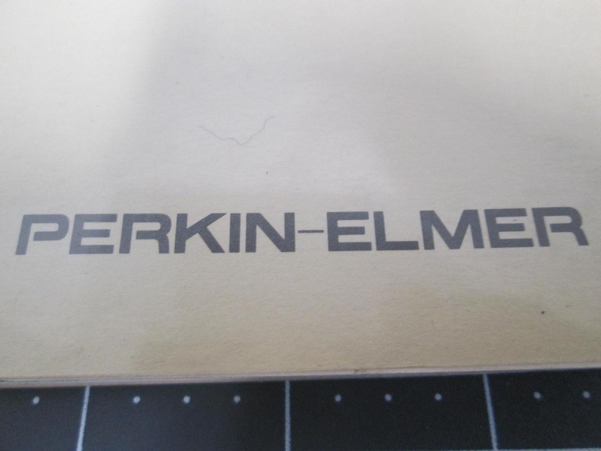 Used Perkin-Elmar, MLD Service Administration Overview Manual Guide