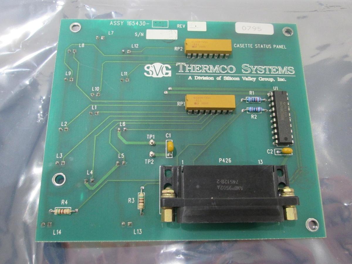 Used SVG, VTR 165430-001, PCB Assy, Working When Removed, Used