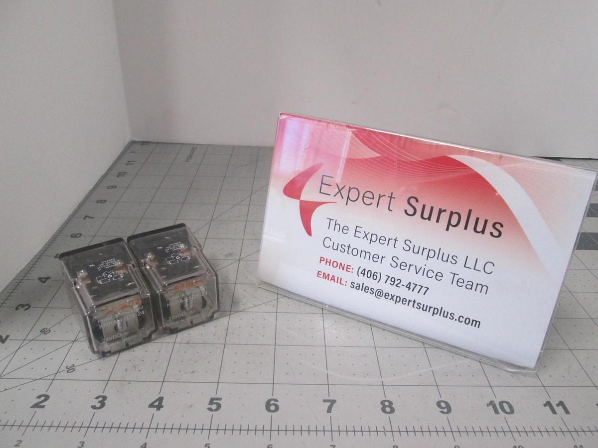Used Potter & Brumfield, KRPA-11DY-24, Relay, Used, Lot of 2