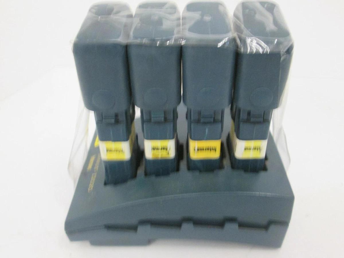 Used Intermec, Janus Z2020, Quad Battery Charger w/ 4 Batteries, Used