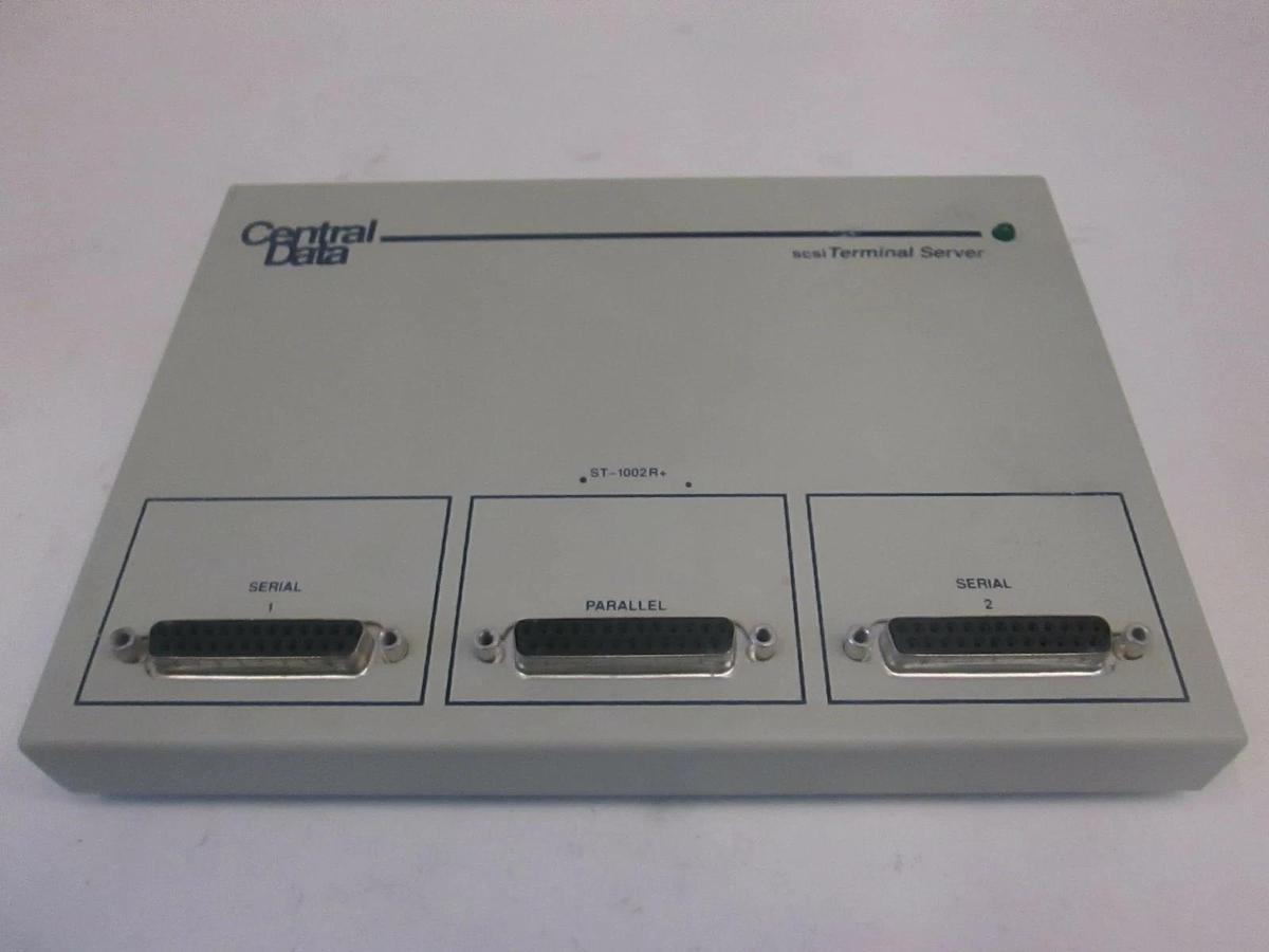 Used Central Data, SCSI Terminal Server, ST-1002R+, Used