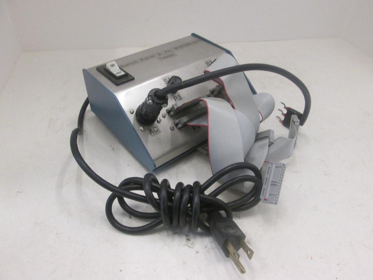 Used WJ 999 Watkins Johnson, 975784-001, Switch Panel Tester w/ Ribbon Cables, Used