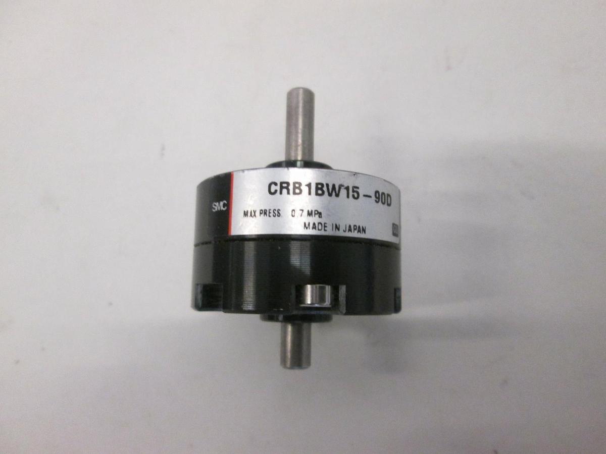Used SMC, CRB1BW15-90D, Miniature Rotary Actuator, Used