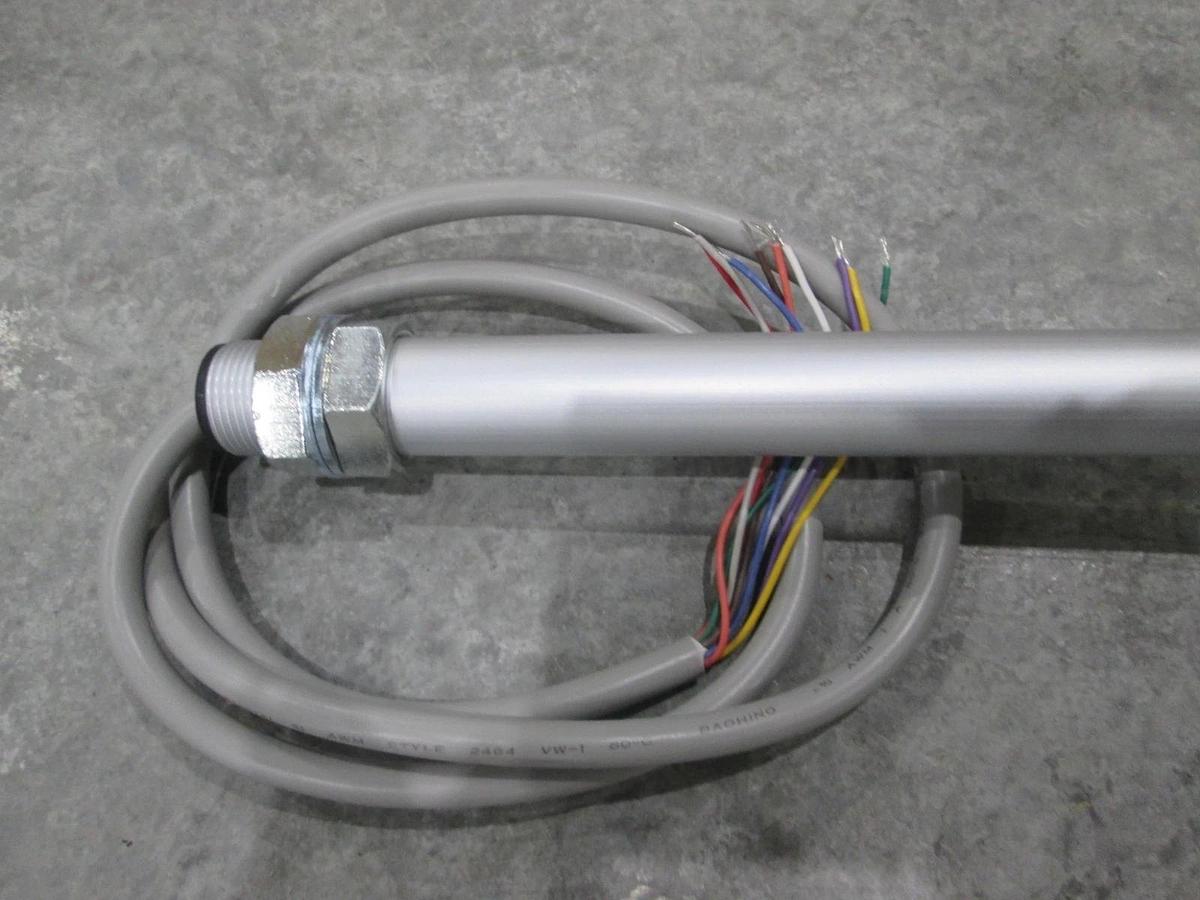 Patlite, LR6-02LJBW, 60mm, 4-Tier, 24VDC, Pole Mont/Cable, Flashing/Buzzer, New