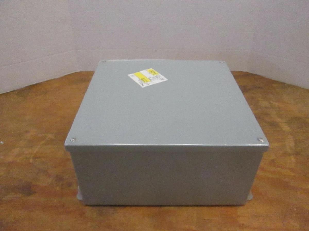 Used Hoffman Engineering, Gray JIC Box Screw Cover, A-1212SC, New