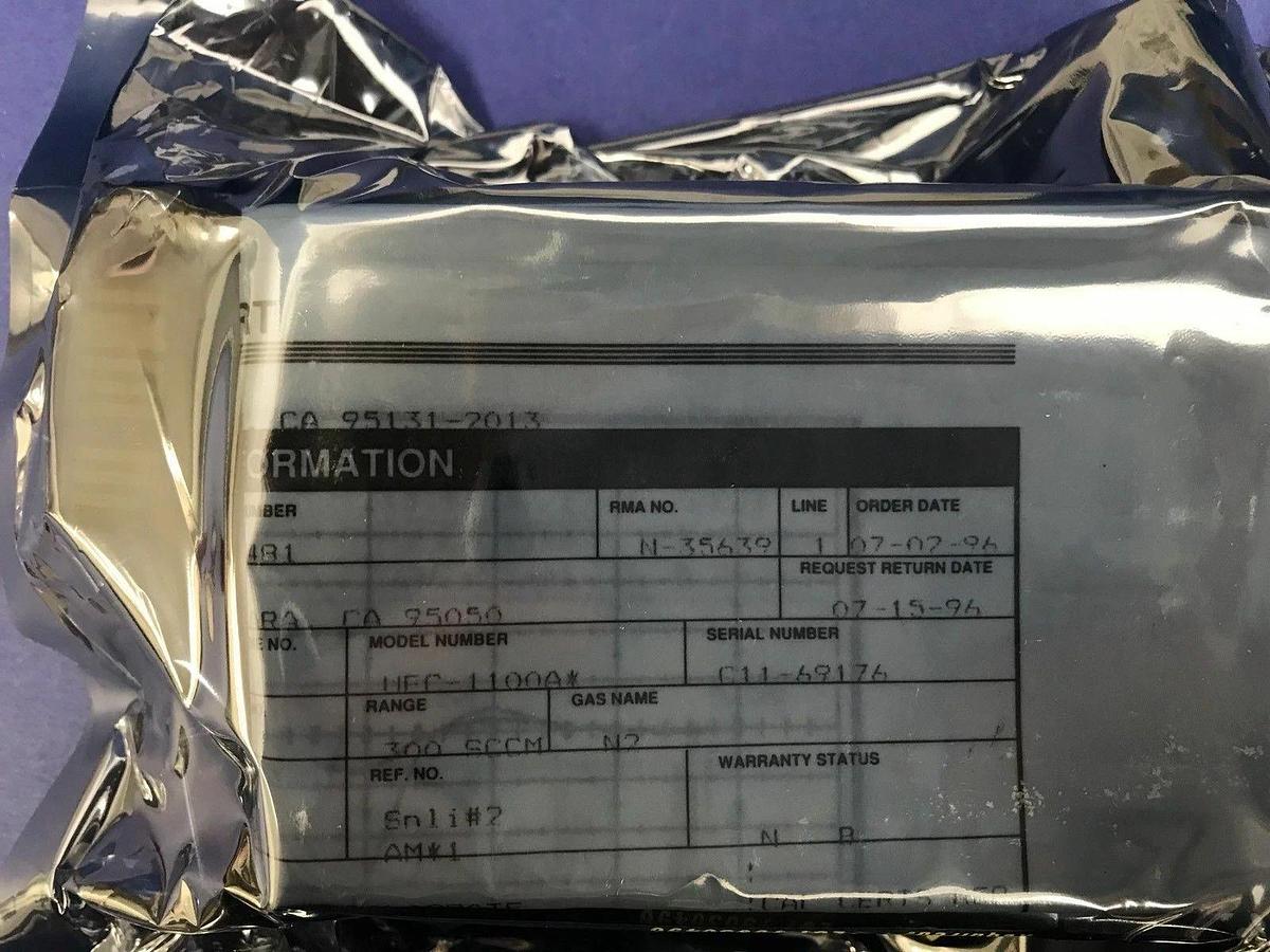 Used Unit UFC-1100A Mass Flow Controller, N2, 300 SCCM, Refurbished