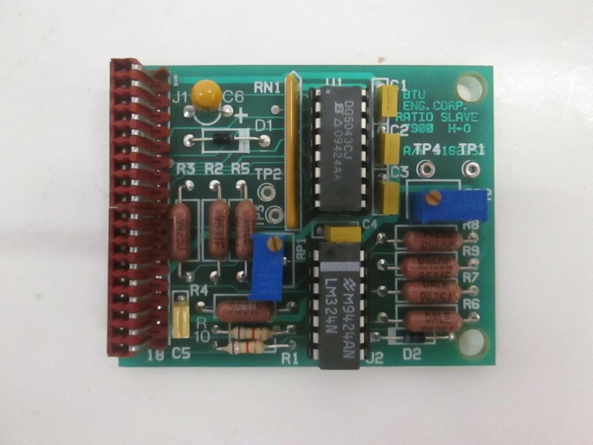 Used BTU Engineering Ratio Slave PCB Assy, 3162055, Used