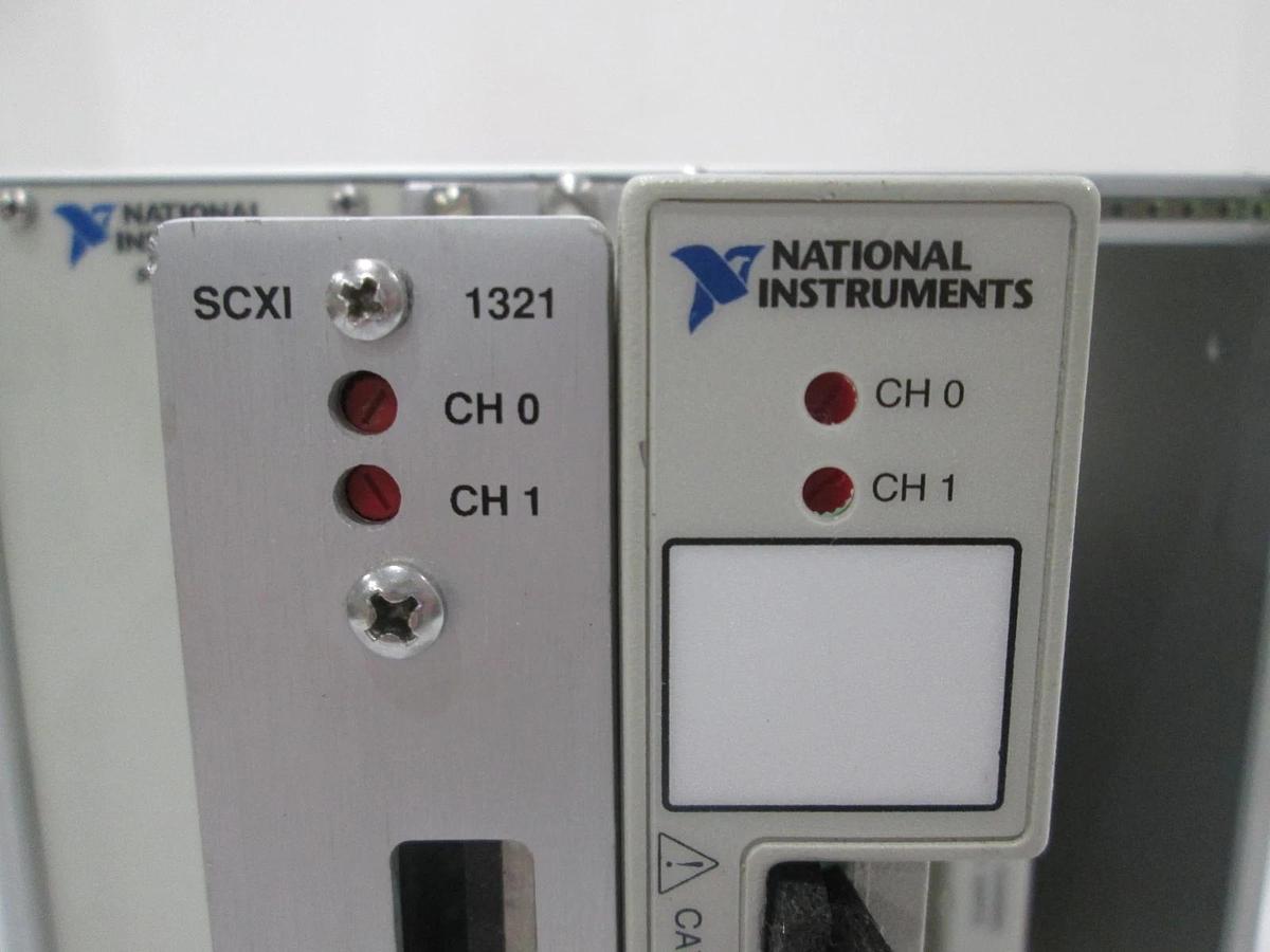 Used National Instruments, SCXI-1000 Chassis w/SCXI-1321 and SCXI-1121, Used