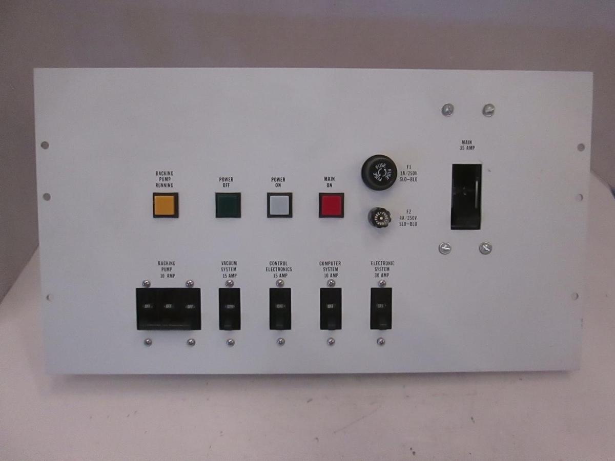 Used Nanometrics, 7203-1077, Control Panel, Used