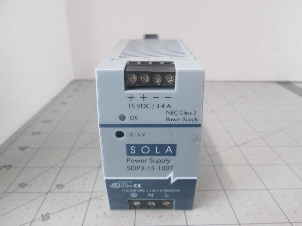 Sola, SDP3-15-100T, Power Supply, New