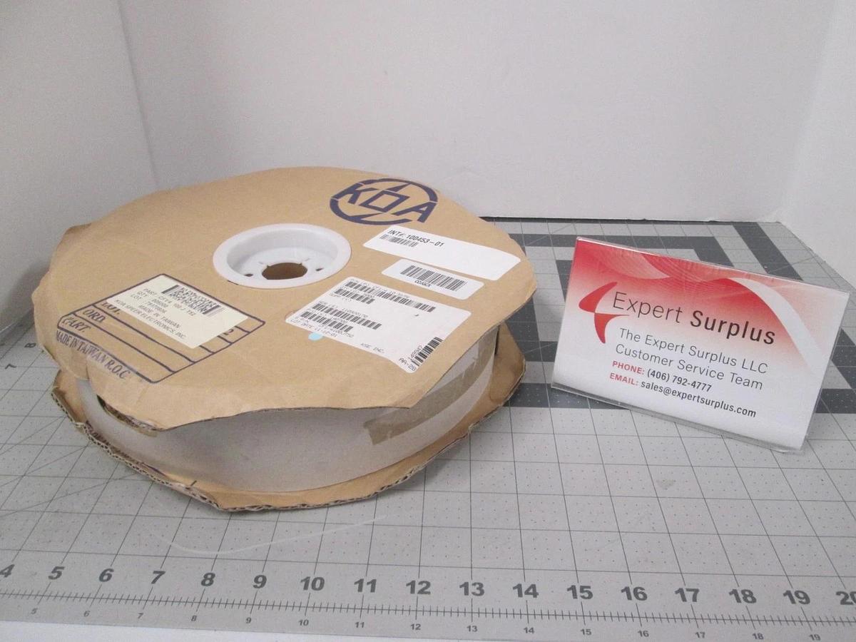 KOA, CF1/4 100 J T52, Resistor, Carbon Film, 1K Ohm 5%, New, Reel of 5000