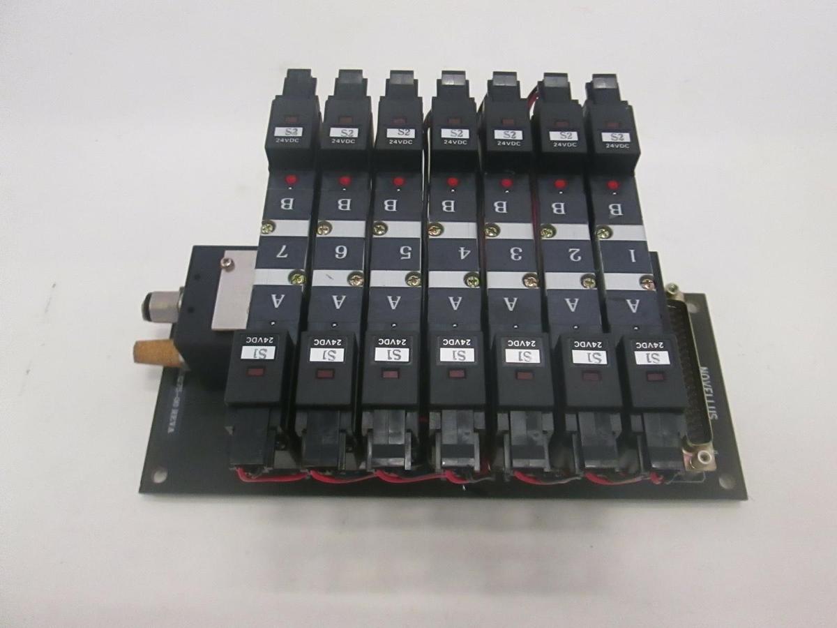 Used Novellus Solenoid Valve Manifold Assy, Humphrey HA110-4E2-PSL, Used