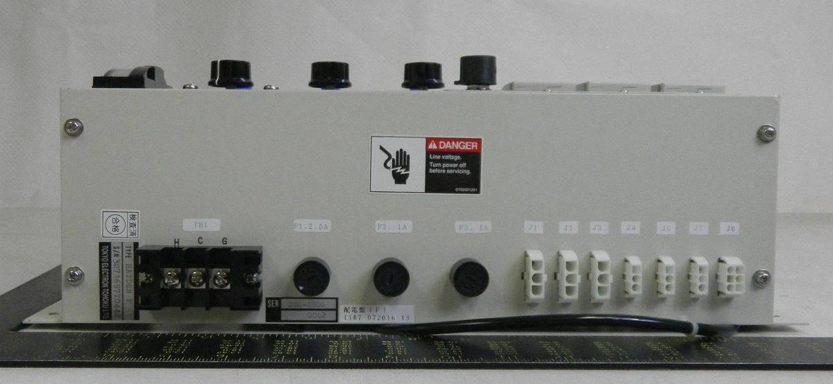 Used TEL Tokyo Electron Limited Haiden F 8S Panel/Control Unit, Filter Fan