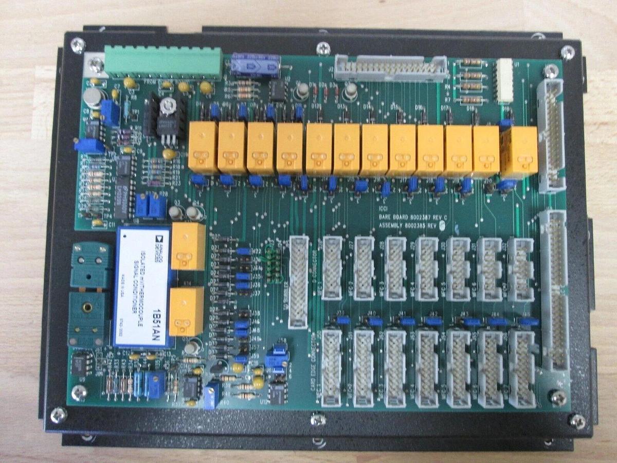 Used ICCI 8002385, PCB Assembly gas interface, r type, with panel furnace