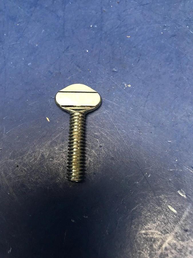 1/4 X 1" Thumb Screw, Type P - Mixed With and Without Shoulder, Lot of 65+