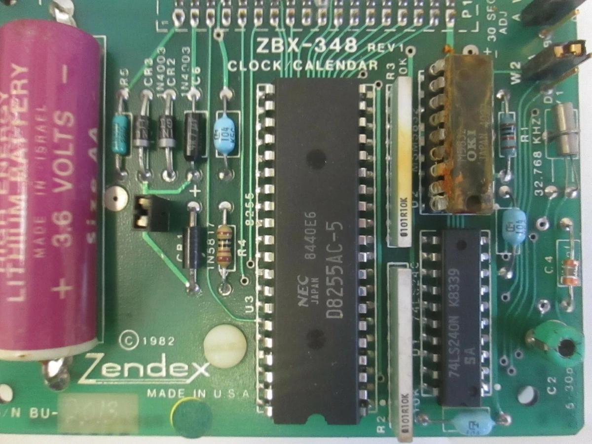 Used Microbar Systems, Master/Slave BD M24 116 D16 V02EL w/ Zendex ZBX-348 PCB, Used