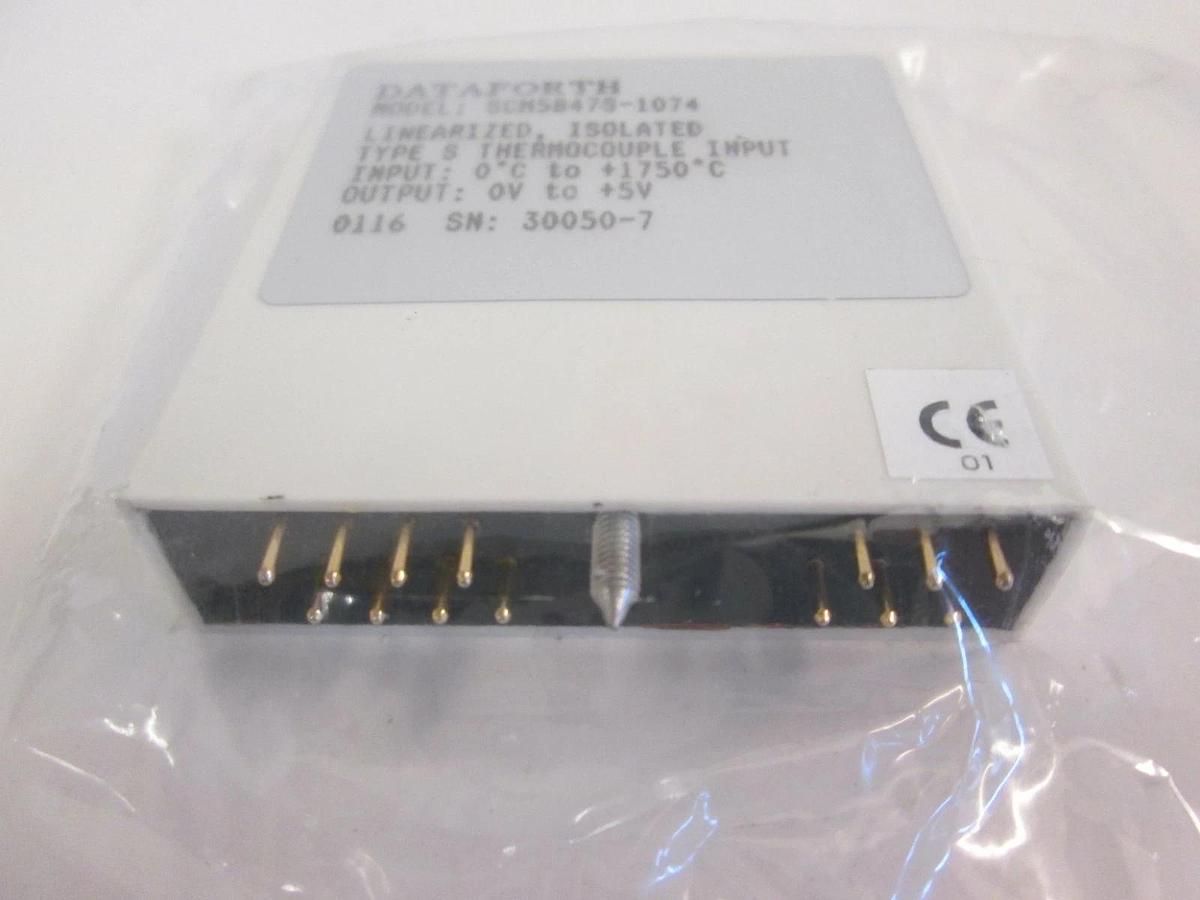 Used DATAFORTH SCM5B47 TYPE S Linearized Isolated Thermocouple Input Module , Used