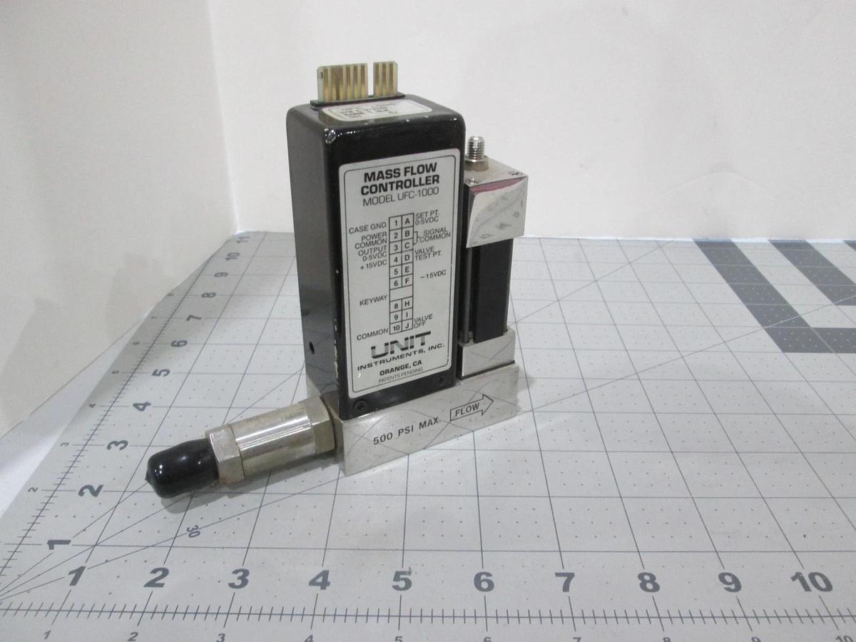 Used Unit, UFC-1000, Mass Flow Controller, O2, 5 SLM, Used