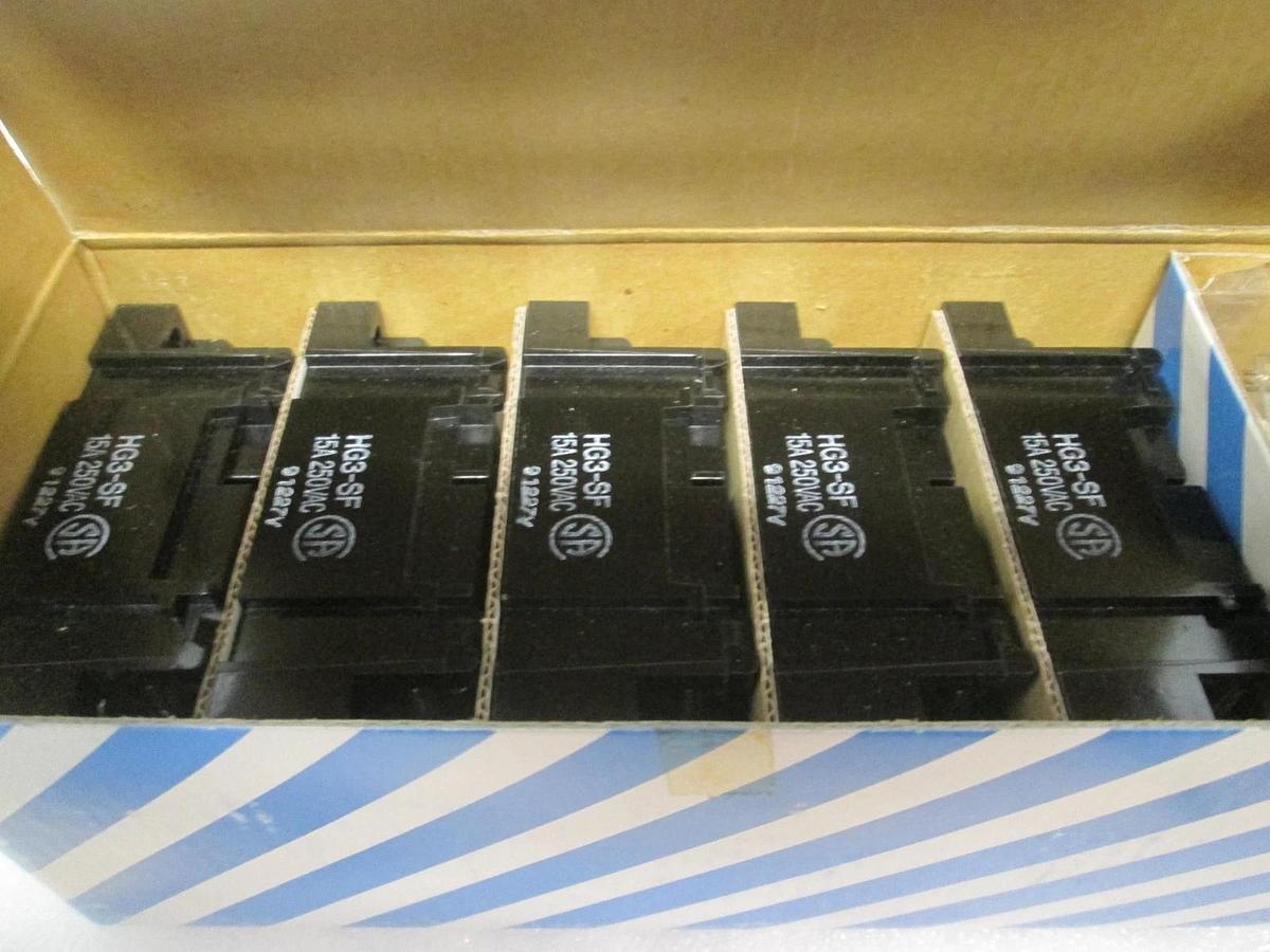 Nais, HG3-SF, Relay Socket, New, Lot of 10