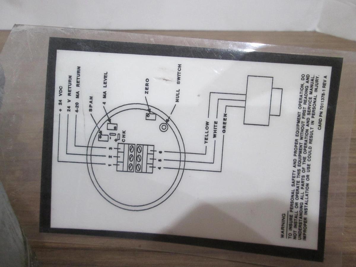 Used Sensidyne, Combustible, A-0170-A, Gas Sensor, Used