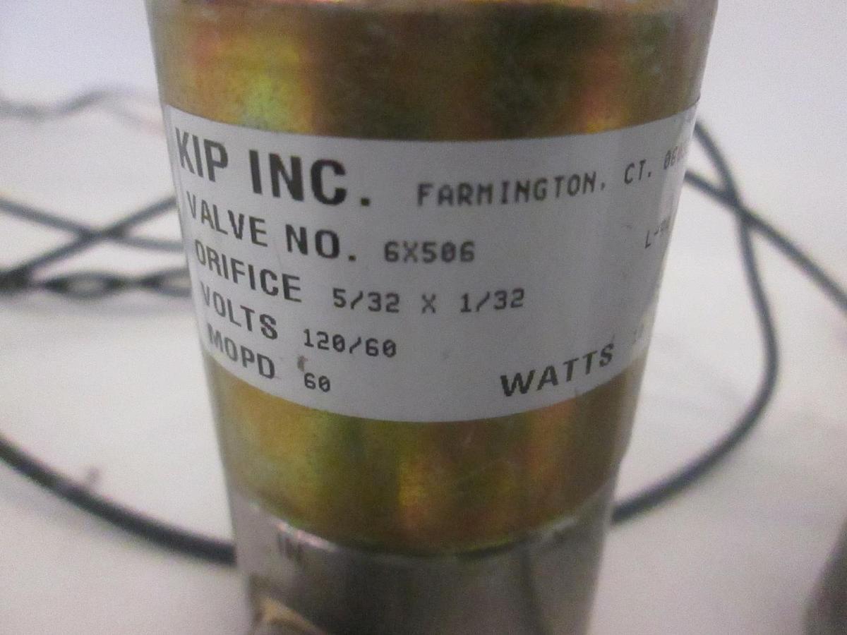 Used Kip Inc., Solenoid Valve, 6X506, Used, Lot of 3