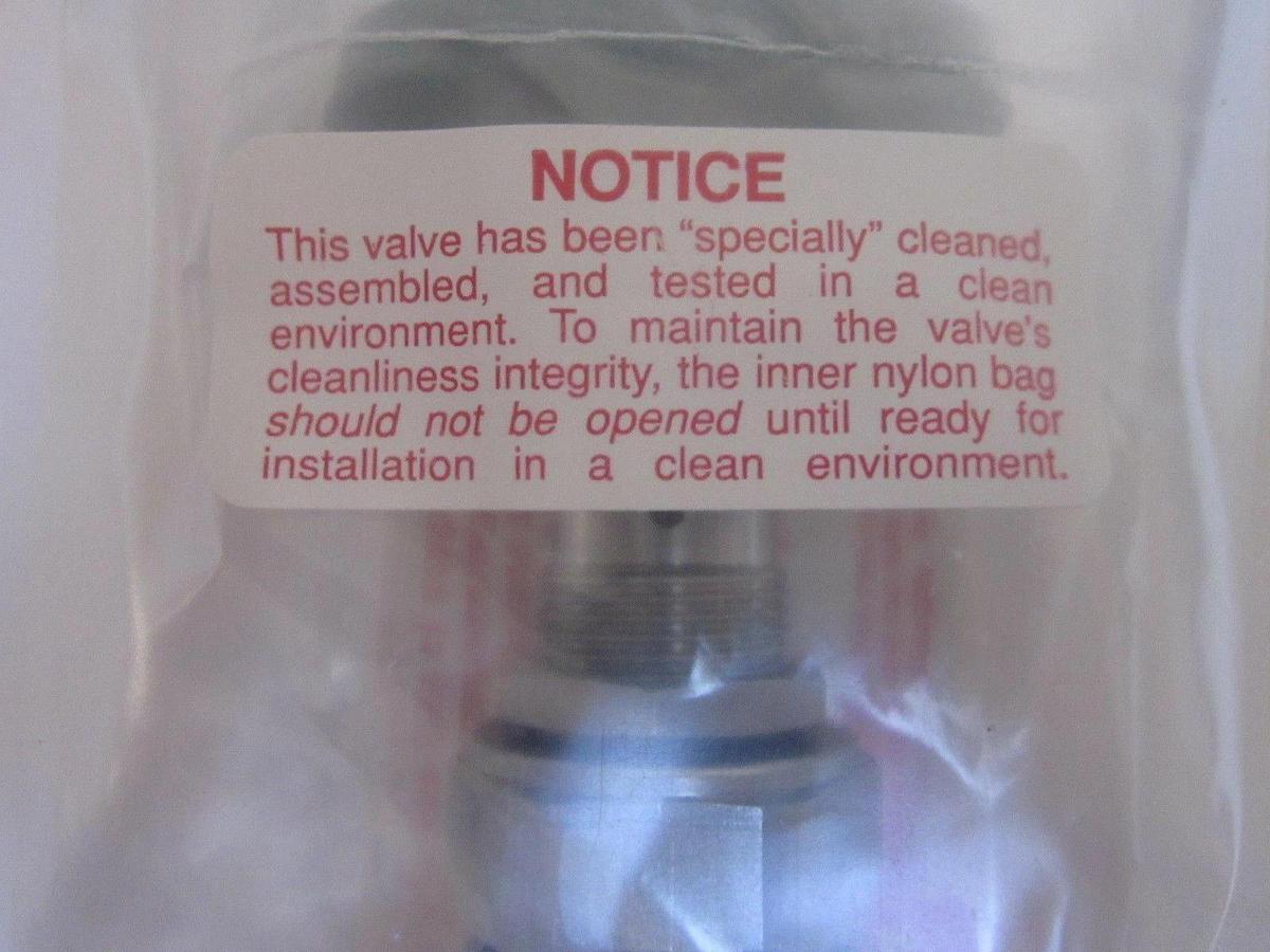 Used Nupro 6LV-DABW4-PX Ultra High Purity Diaphragm Valve, 1/4" Butt Weld