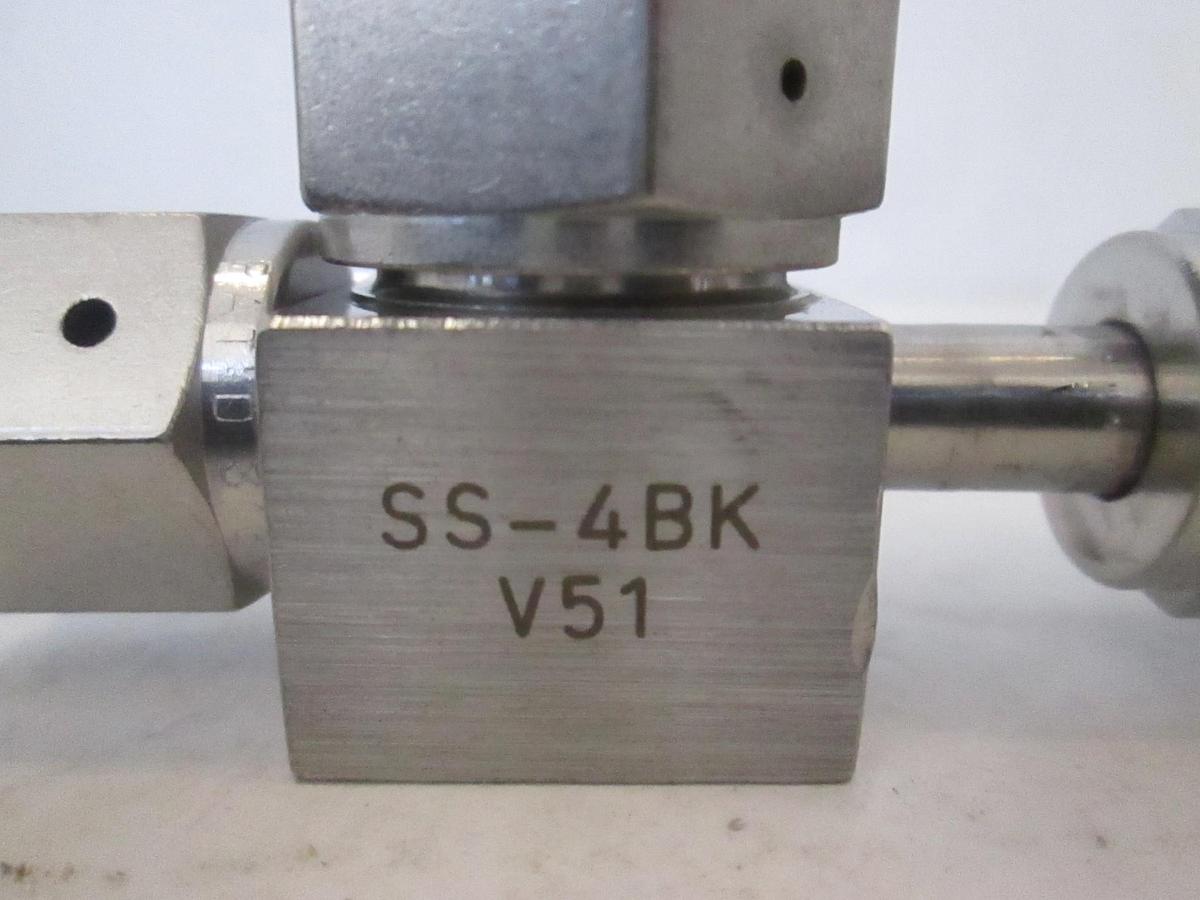 Used Swagelok SS-4BK-V51, Manual Valve,