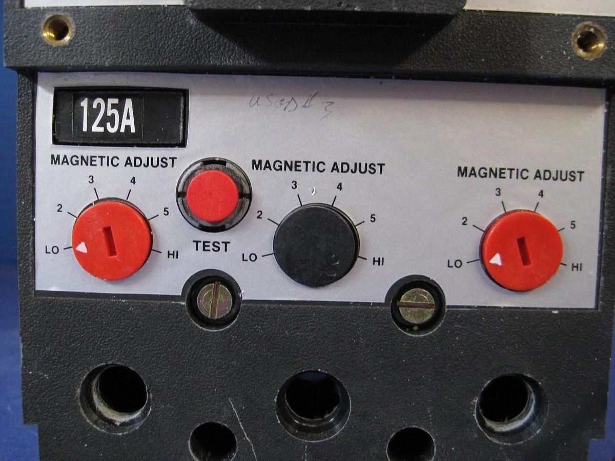 Used ABB UXAB 717520 R 999 CIRCUIT BREAKER, 2P, 125A, Used