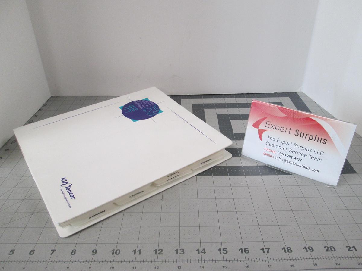 Used Tencore, GEM and SECS II Reference Manual for UV-10x0, UV-12x0SE and ASET-F5, Used