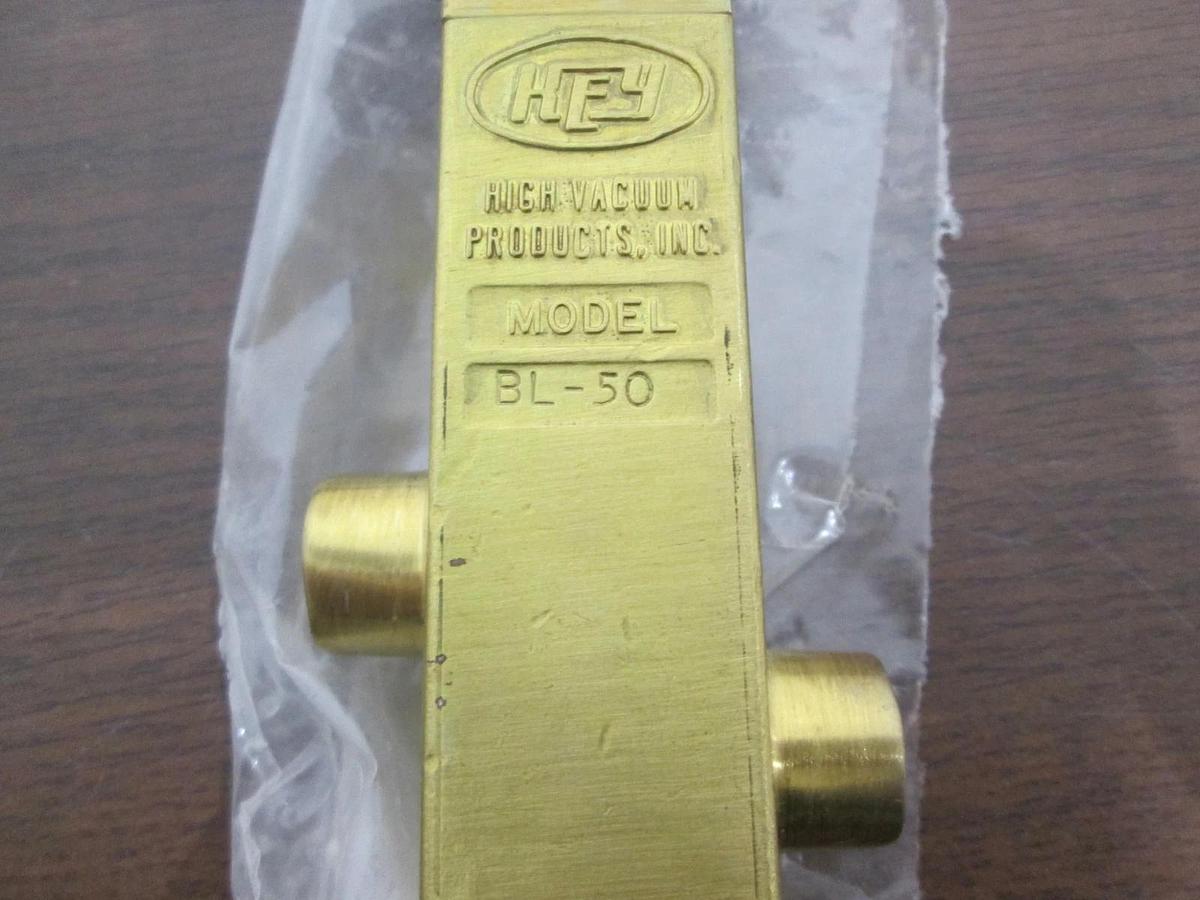 Key, BL-50, High Vacuum Nitrogen Purge Valve, New