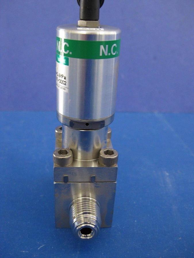 Used CKD MAGD-O1C-1 Air Operated Block Valve, N.C., 1/4" MVCR, Used