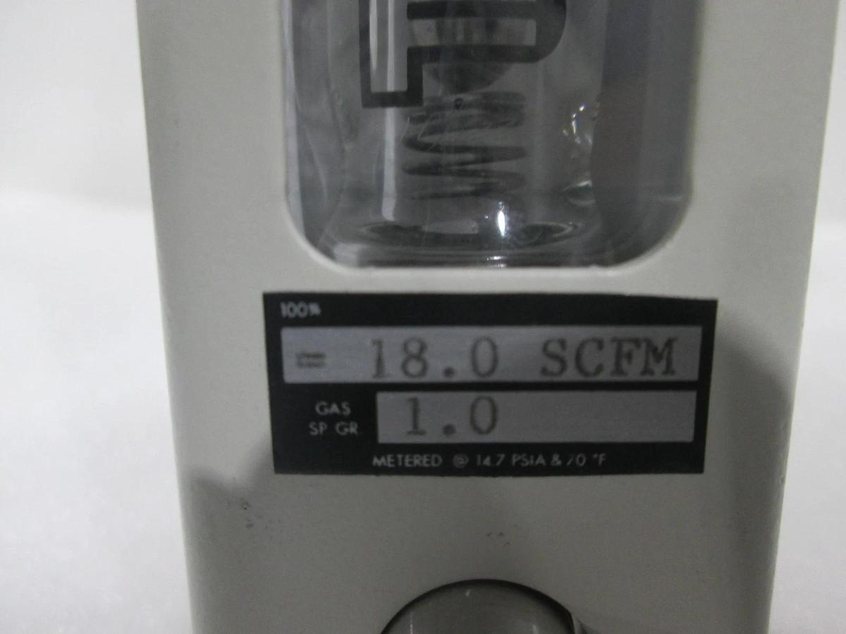Used ABB, FP-1/2-33-G-3/57, Flowmeter, 800A664U26, 18 SCFM, 0-100, Used