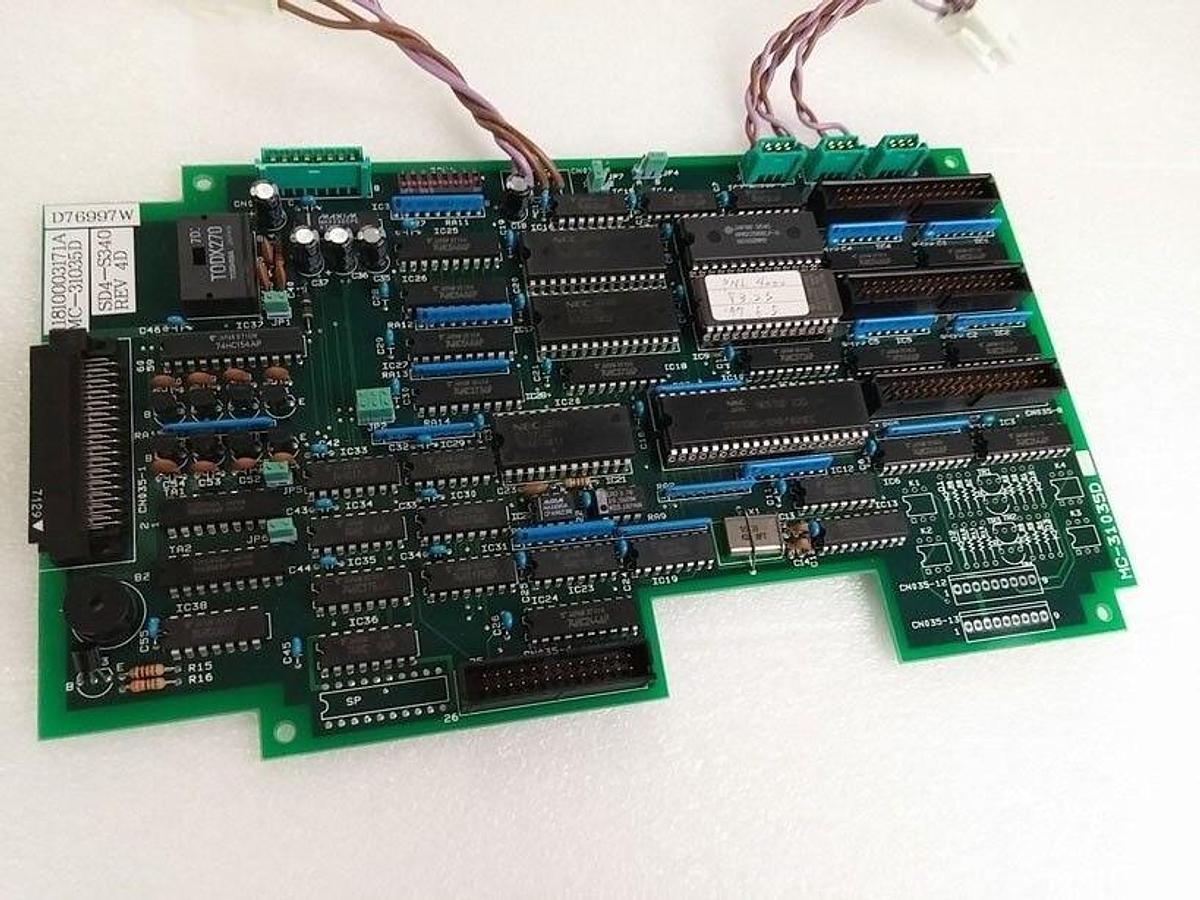 Used TEL Tokyo Electron MC-31035D Board for TS4000Z Control Panel(Black),11810003171A