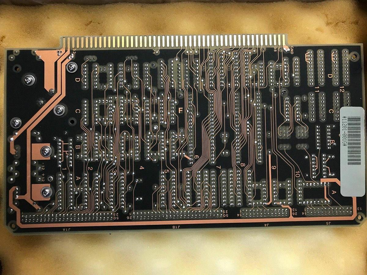 Used ACT Applied Circuit Technology Peripheral Interface S100, 11201-001, PCB