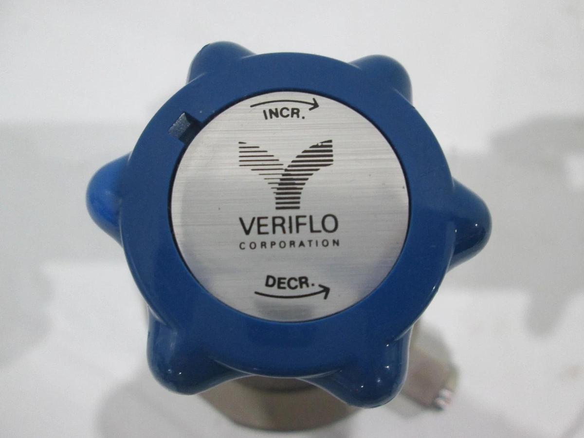 Used Veriflo, Gas Regulator SQ420E502PFS8FM, 1/2" MVCR and FVCR Connectors, Used