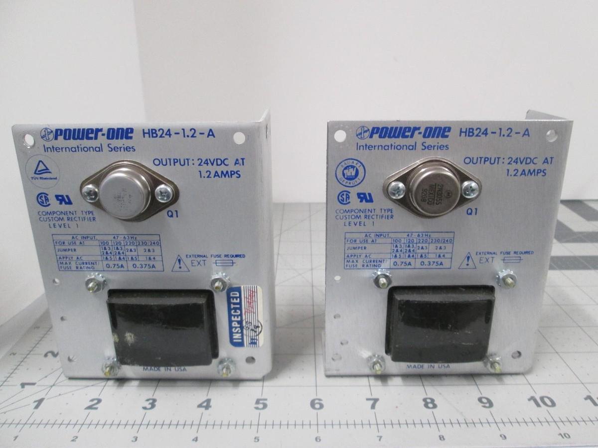 Used Power-One, HB24-1.2-A, Power Supply, Used, Lot of 2