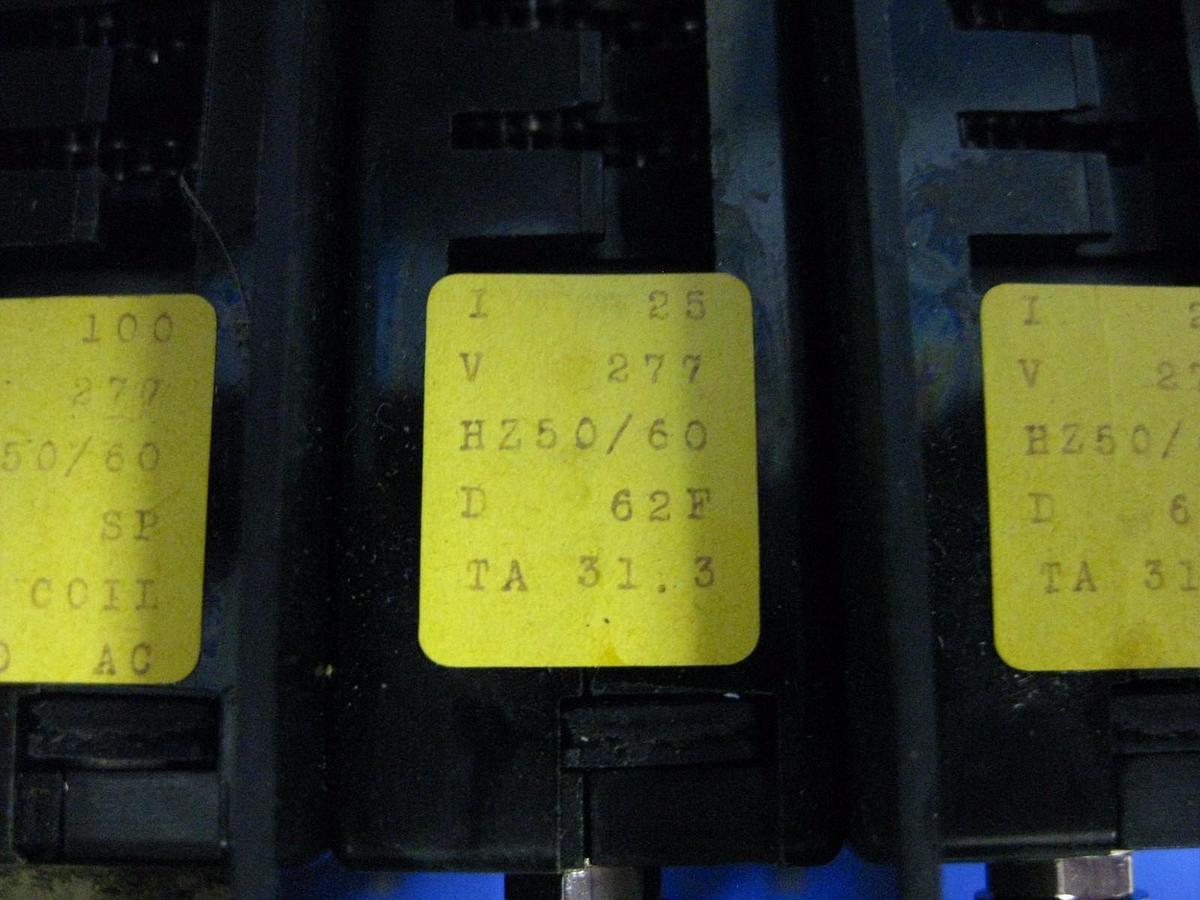 Used Airpax 219-3-2877-1, 3 Pole 277/480 V Magnetic Circuit Breaker - LOT of 2 NEW