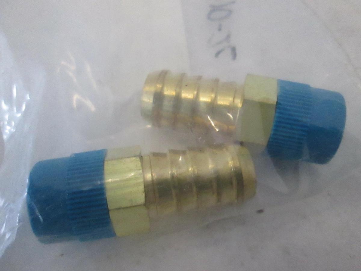 AMAT Connector Male 3/8MPT x 1/2 Bar, New, Lot of 2
