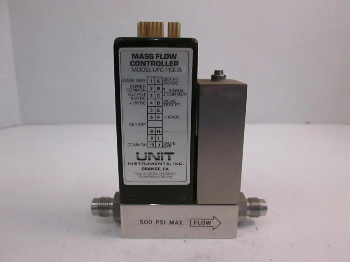 Used Unit UFC-1100A Mass Flow Controller MFC, HCL, 1000 SCCM
