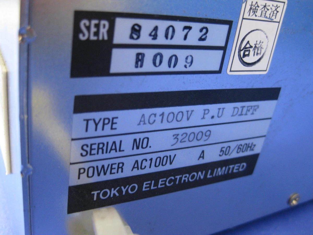 Used TEL Tokyo Electron AC100VPU DIFF Power Unit