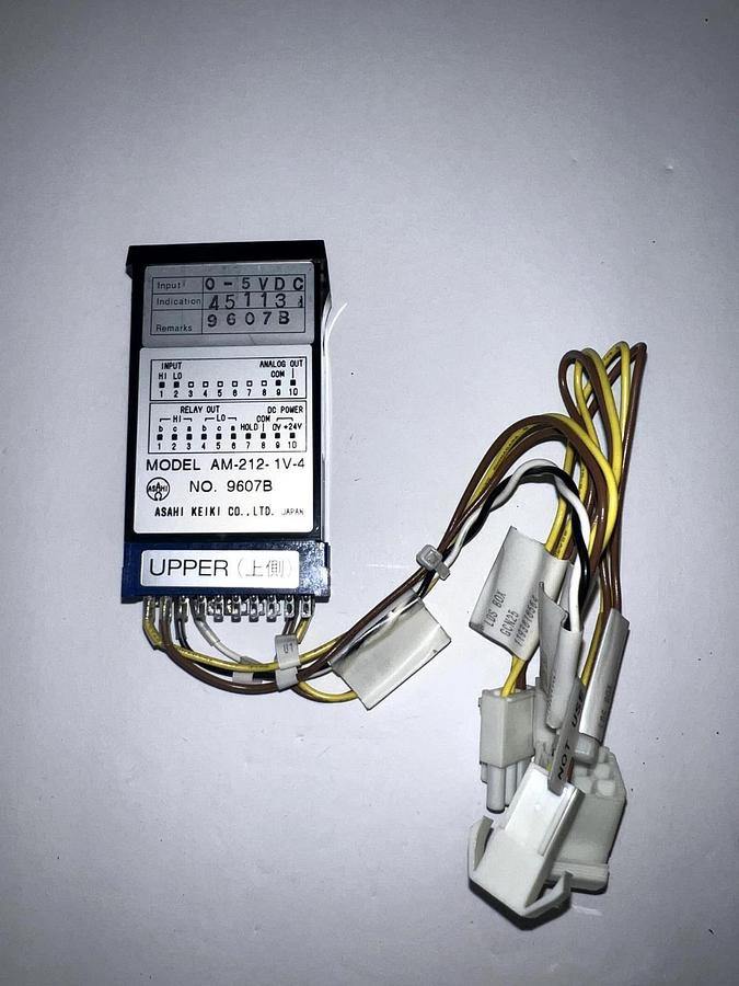 Used ASAHI KEIKI CO. , LTD. AM-212-1V-4, NO. 9607B, Used