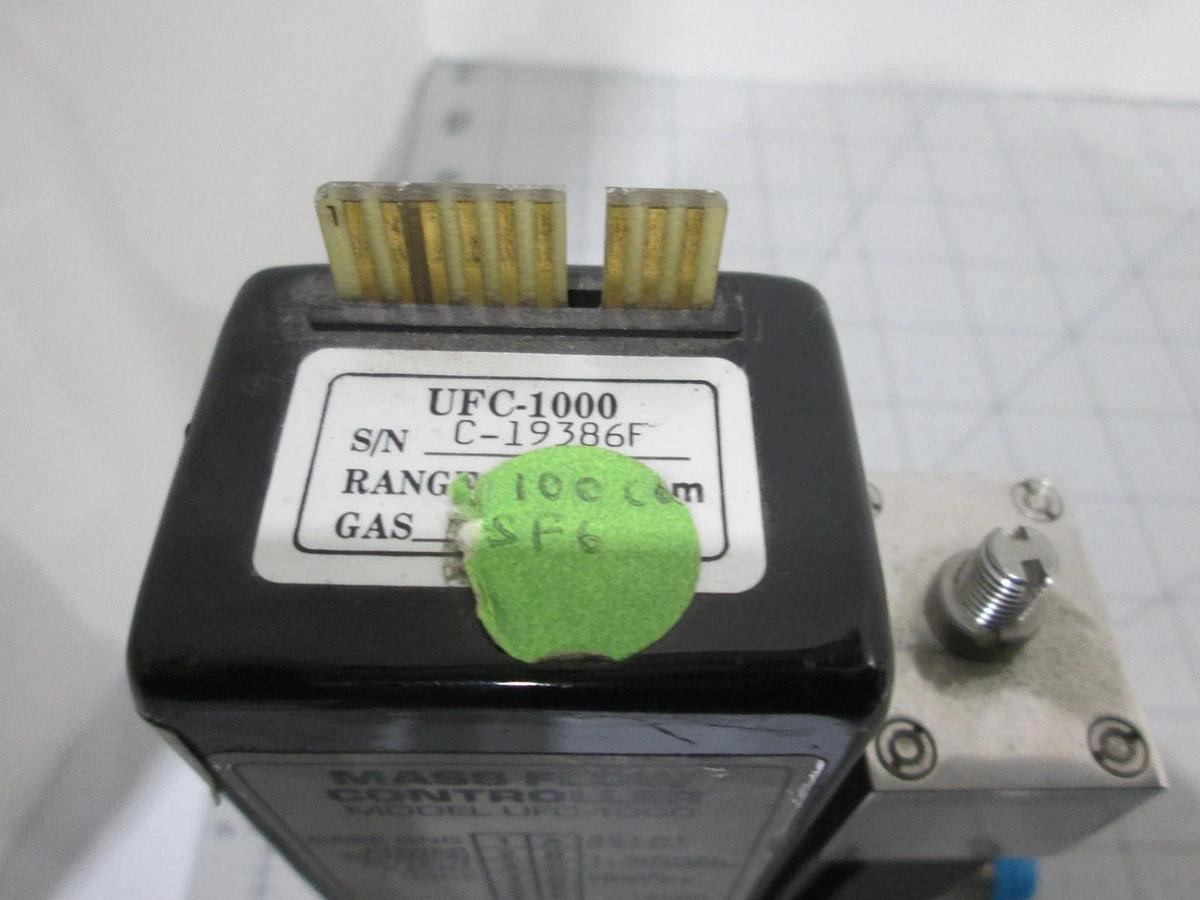 Used Unit, UFC-1000, Mass Flow Controller, SF6, 100 SCCM, Used