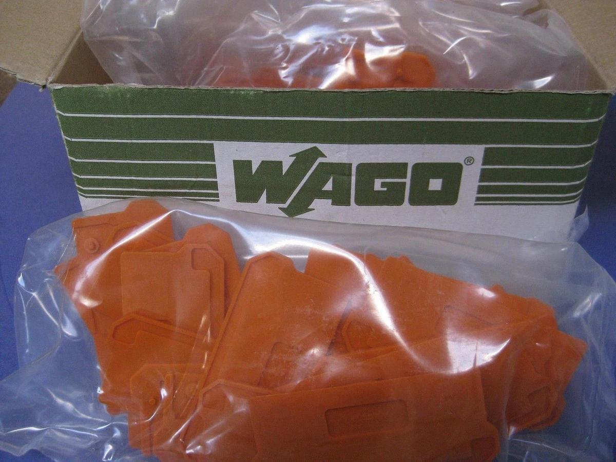 Wago 283-327 2mm Terminal Separator Plate, Lot of 100 NEW