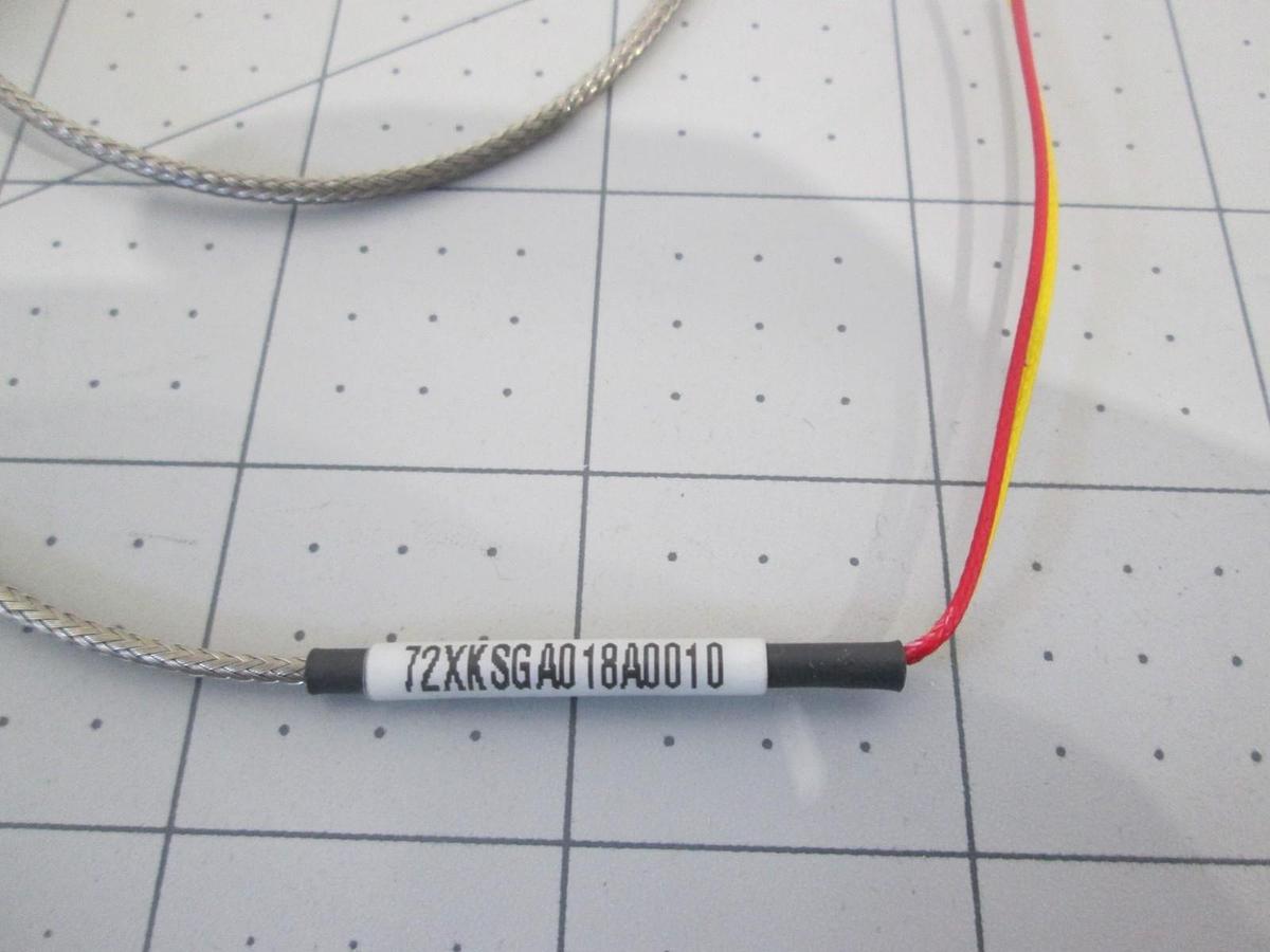 Used Watlow, 72XKSGA018A0010, Thermocouple w/ Pipe Clamp, K Type, 7/16-25/32, New