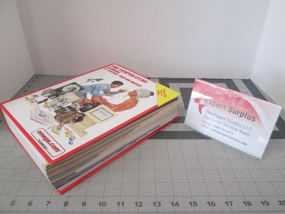 Used Omega, The Temperature Handbook, 21 Century Preview Edition, Used