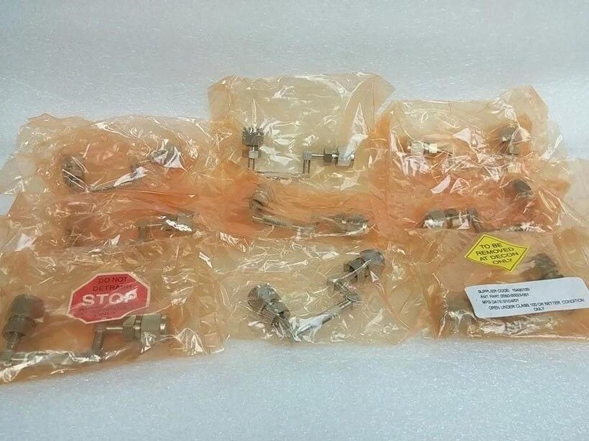 AMAT Applied Materials 0050-00023 Solid Transition Gasline X-P Chamber, Lot of 9