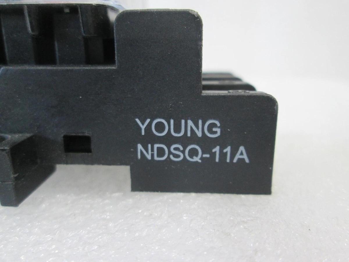 Used Potter & Brumfield, KUP-5D15-24 Relay w/ NDSQ-11A Socket, Used